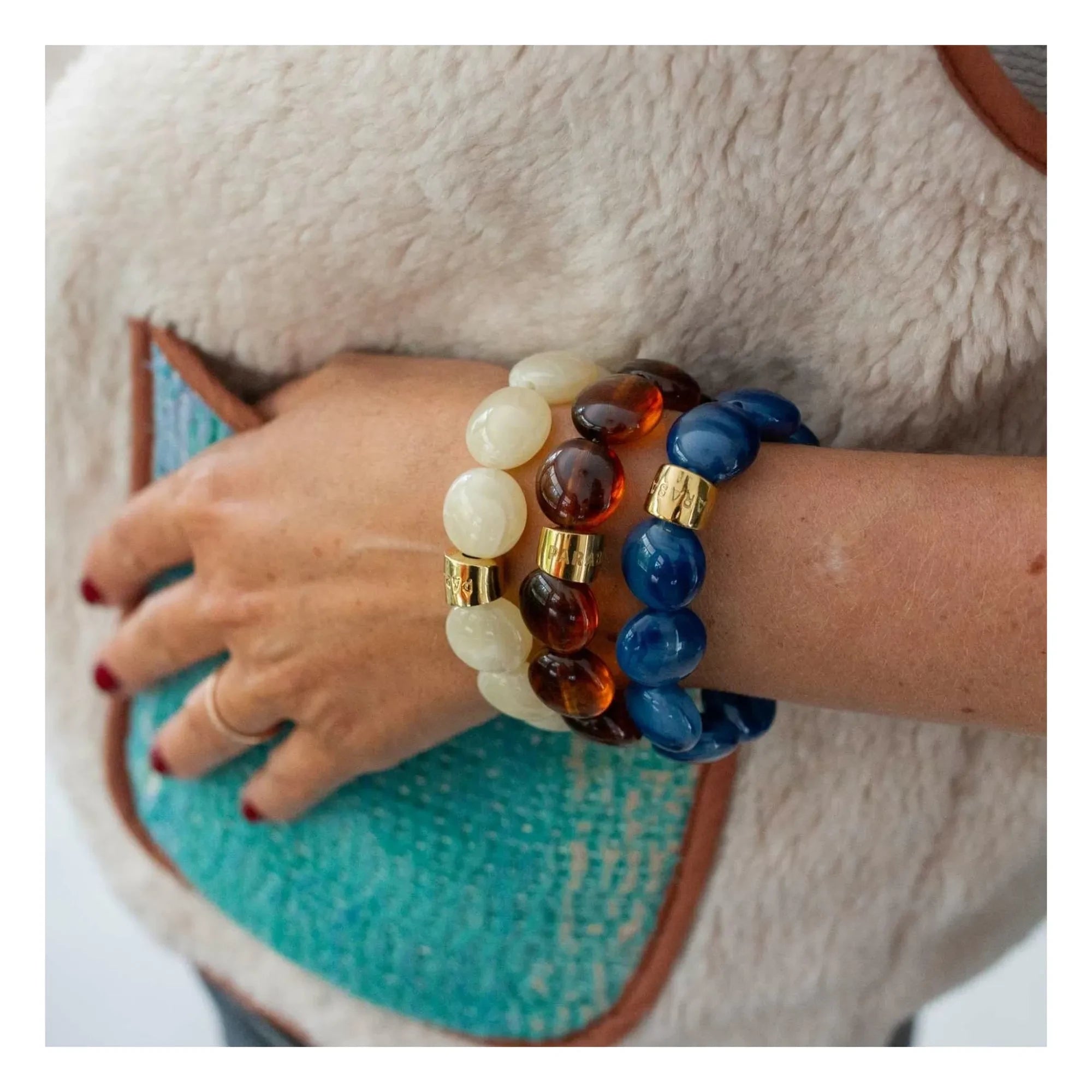Parabaya - Bombom Orage pulsera | Azul