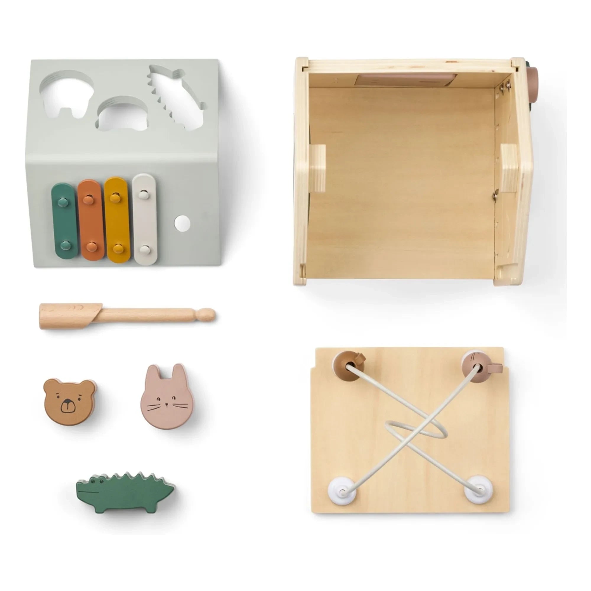 Liewood - Cubo de actividades Lucas | Tuscany rose multi mix