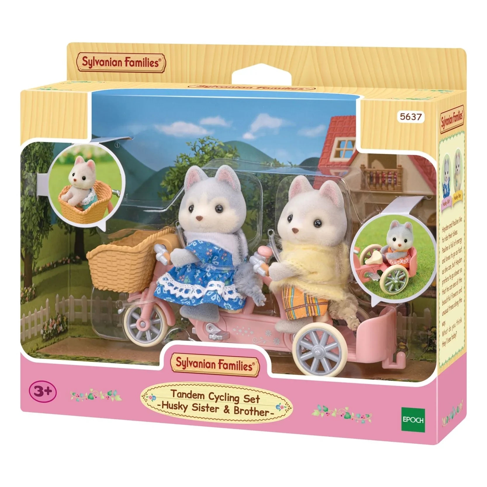 Sylvanian Families - Husky kardeşler ve tandemleri