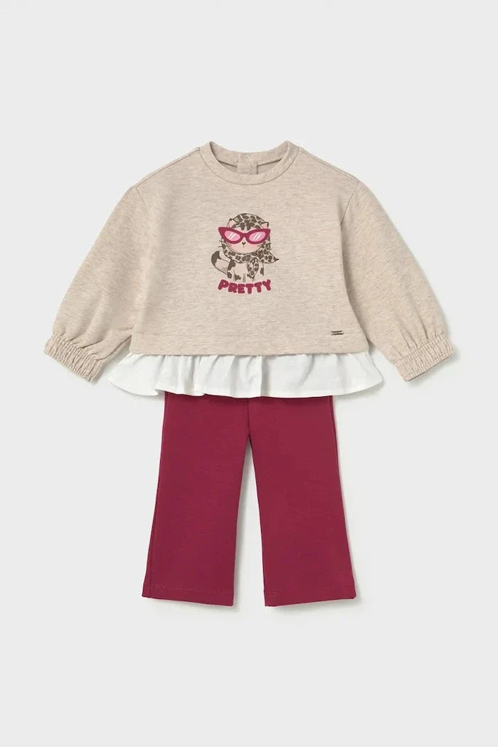 Conjunto de algodón diario Mayoral para niños