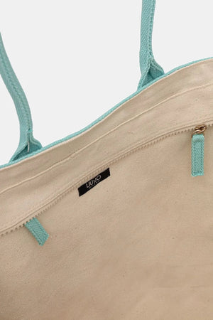 Bolso de playa de algodón para mujer Liu Jo