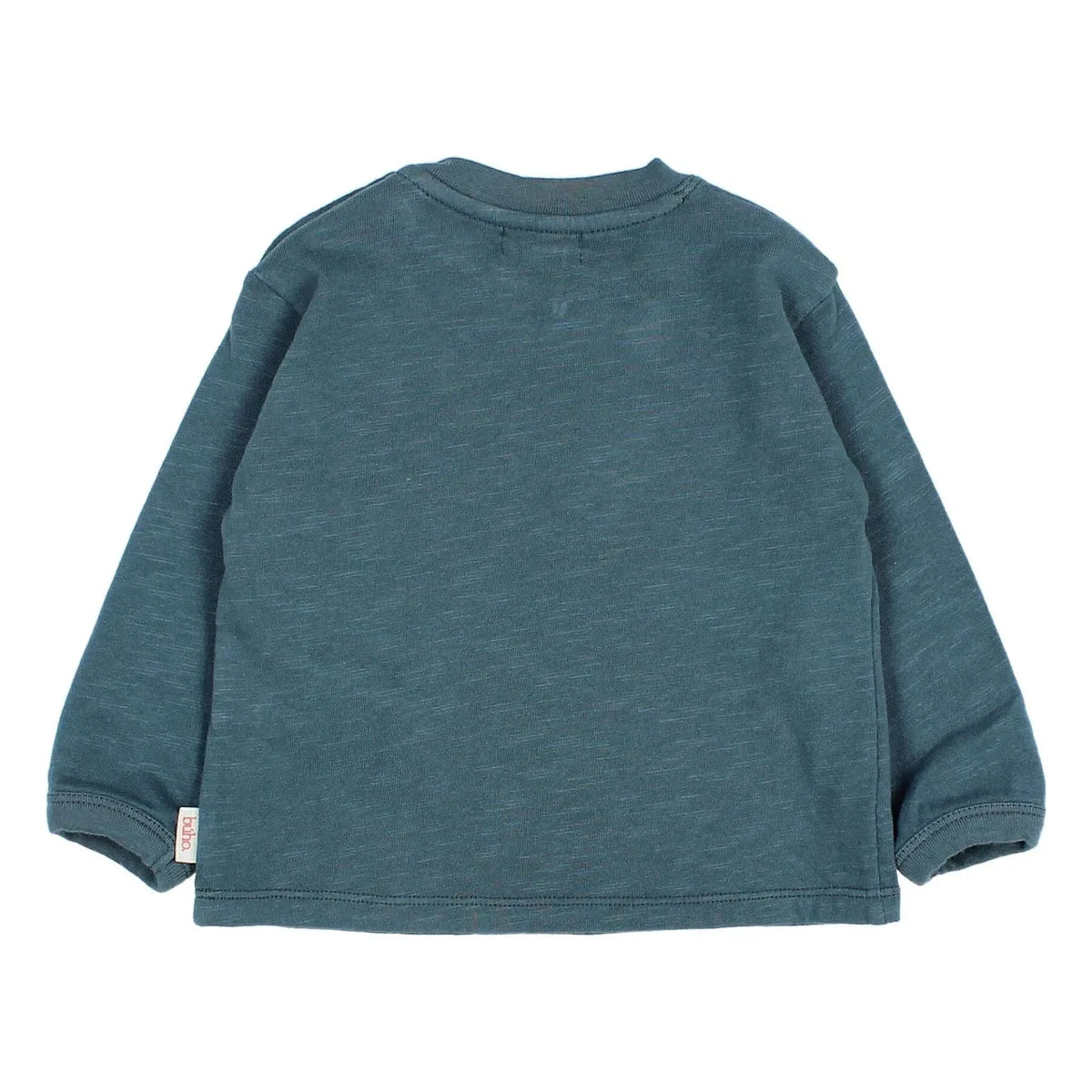 Búho - Camiseta de algodón orgánico Sweet Dreams | Azul cielo