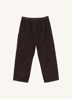 Caramel - Pantalones de Terciopelo Castaño | Chocolate