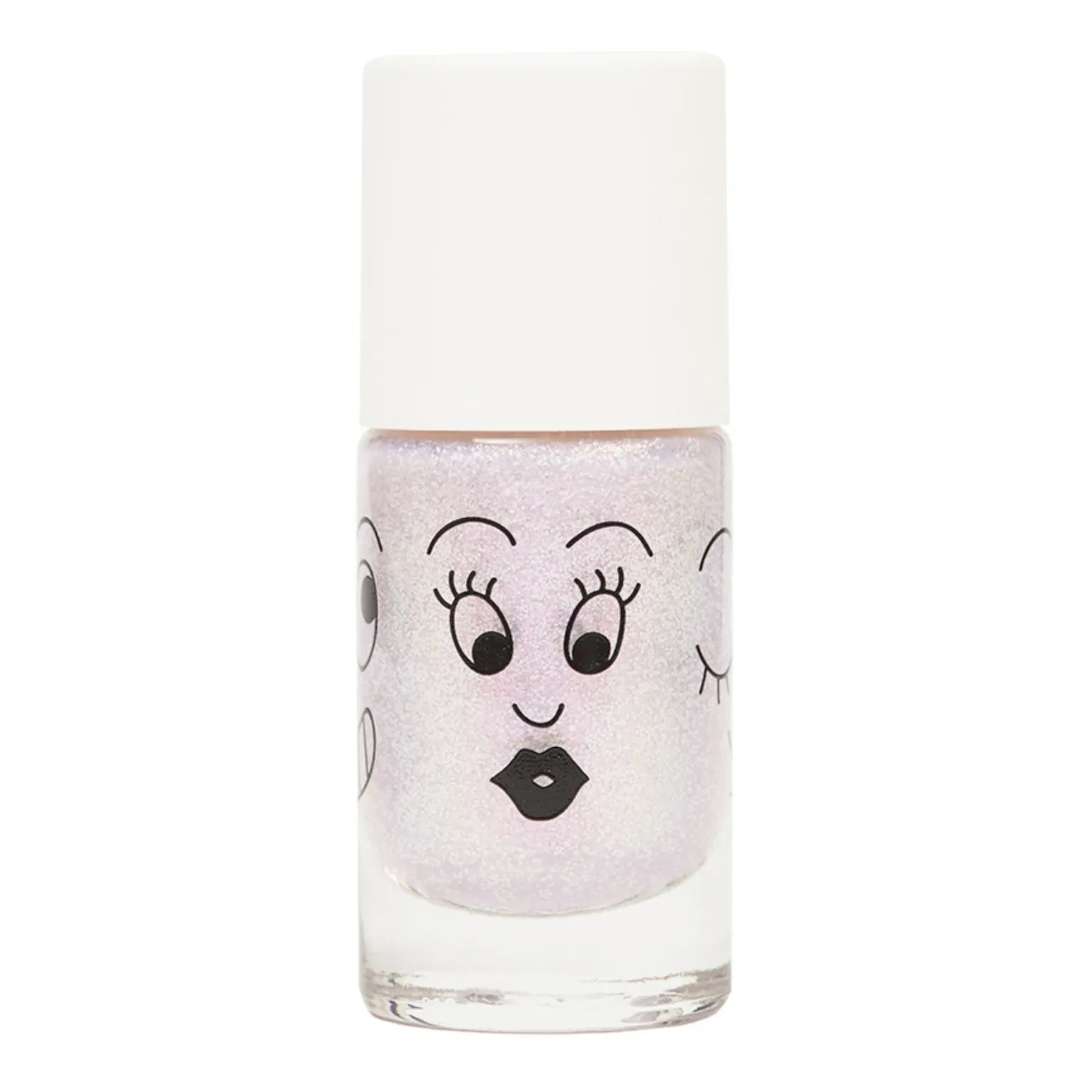Nailmatic Kids - Elliot Esmalte de Uñas con Brillantina - 8 ml | Rosa