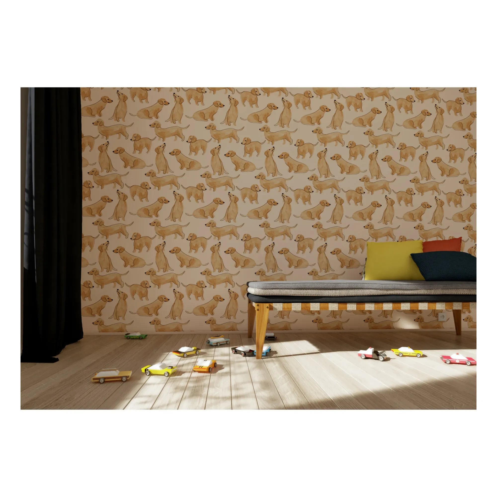Papel Pintado Teckels - Season Paper
