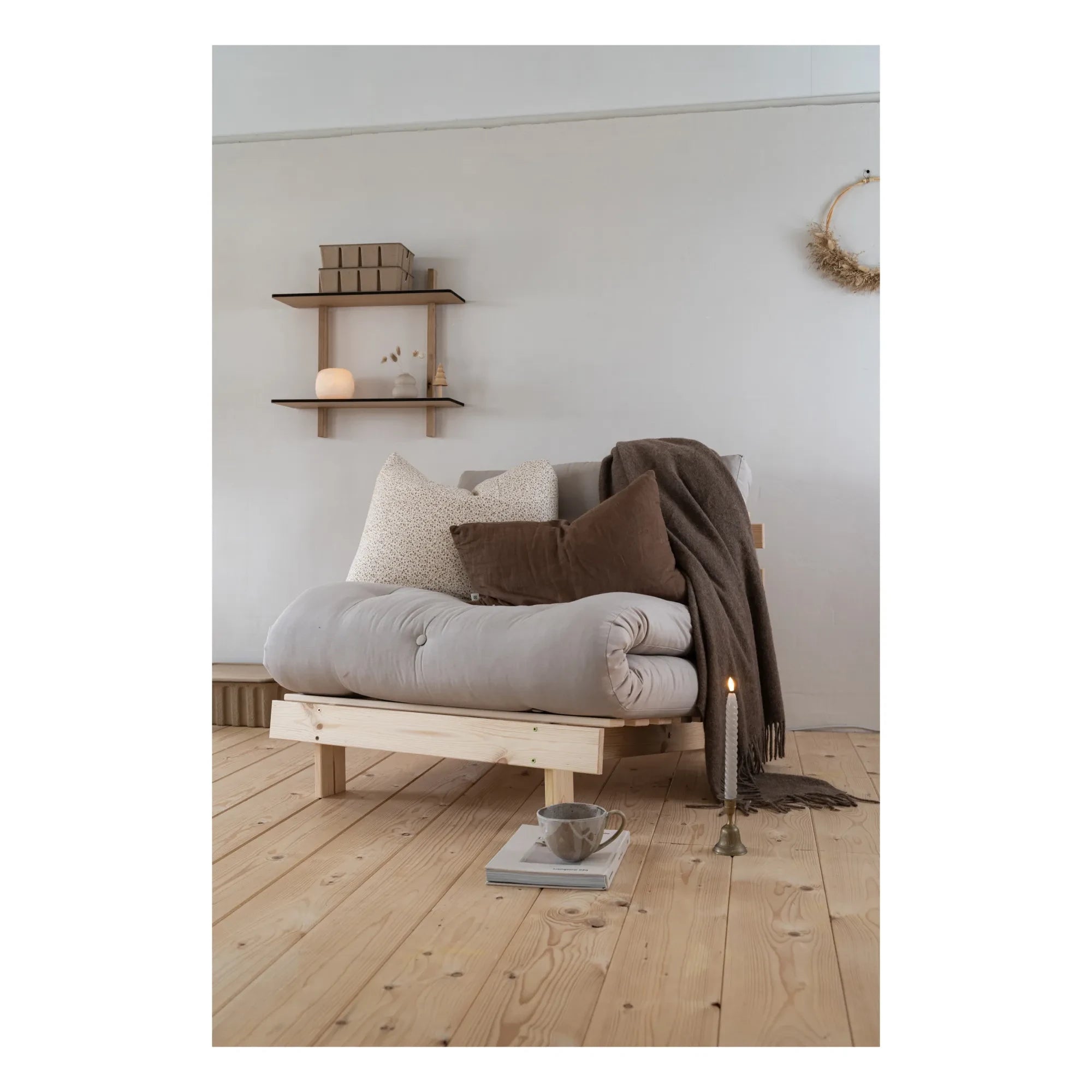 Sofá cama Karup Design - Roots 90 | Beige