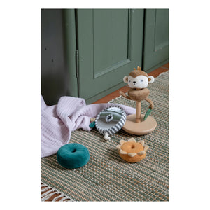 Sebra - Mono Balancín de Peluche y Madera