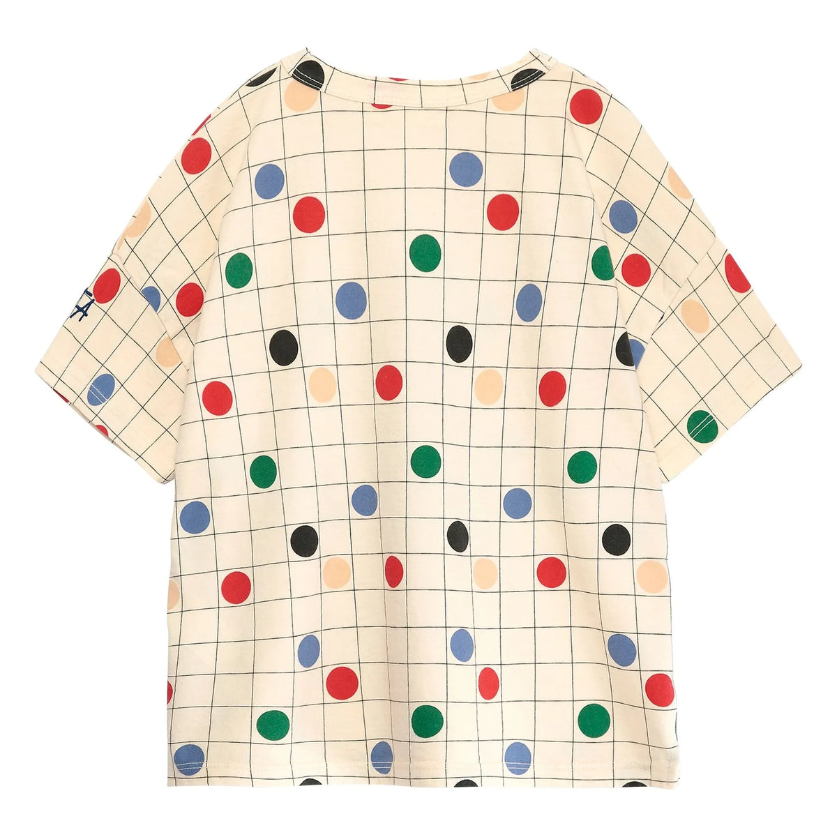 True Artist - Camiseta de algodón orgánico Circles | Beige