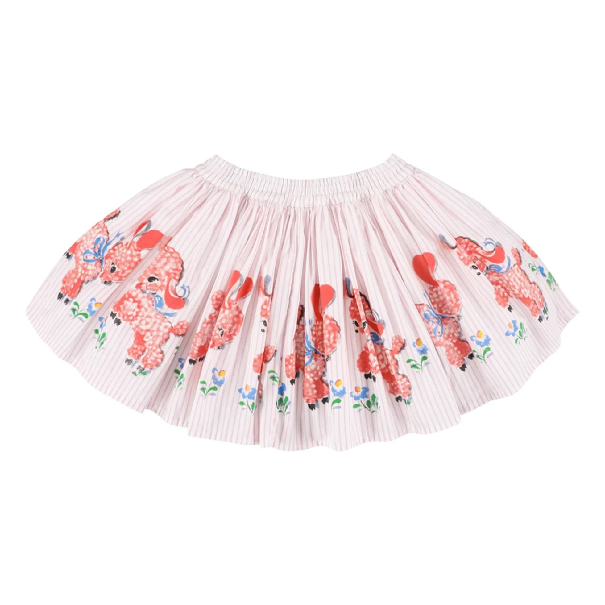 Morley - Falda Whizz a Rayas | Rosa Claro