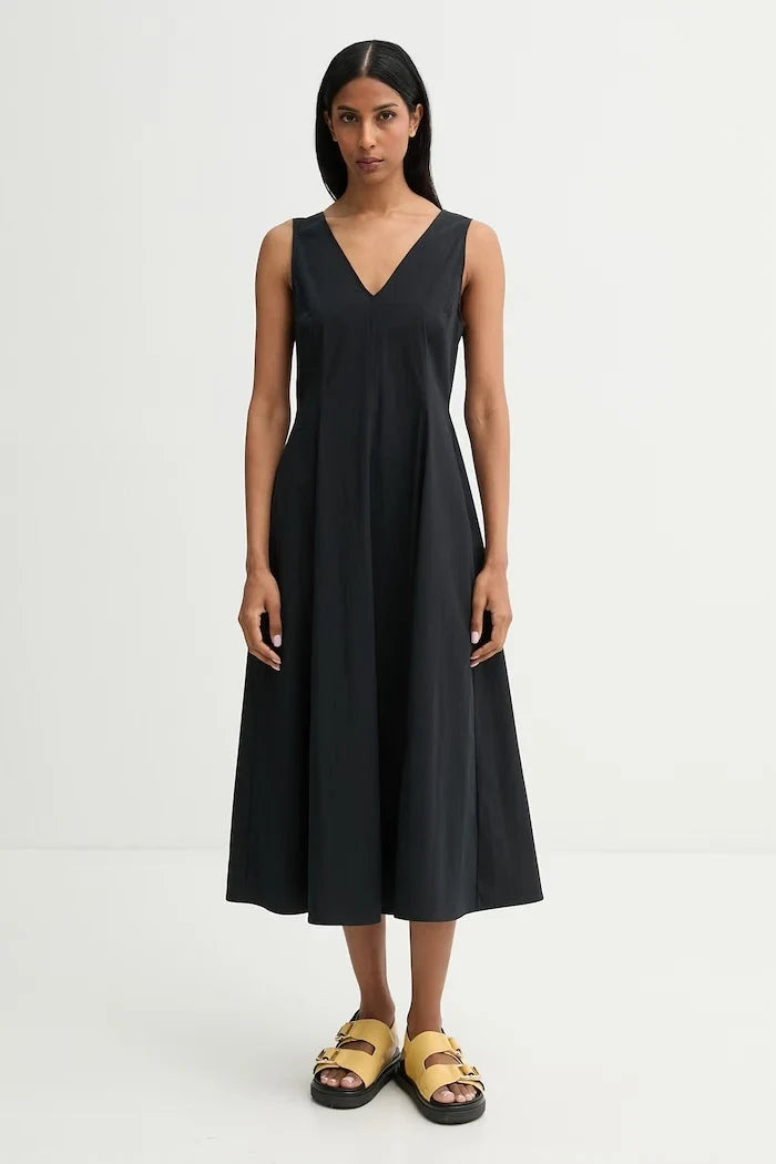 Vestido acampanado de algodón Marc O'Polo