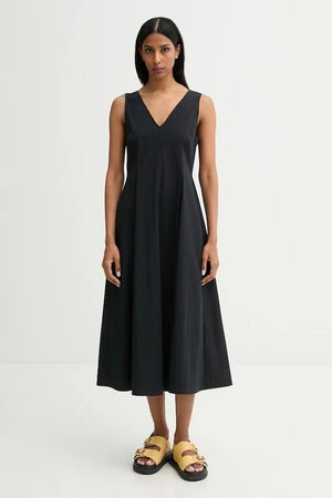 Vestido acampanado de algodón Marc O'Polo