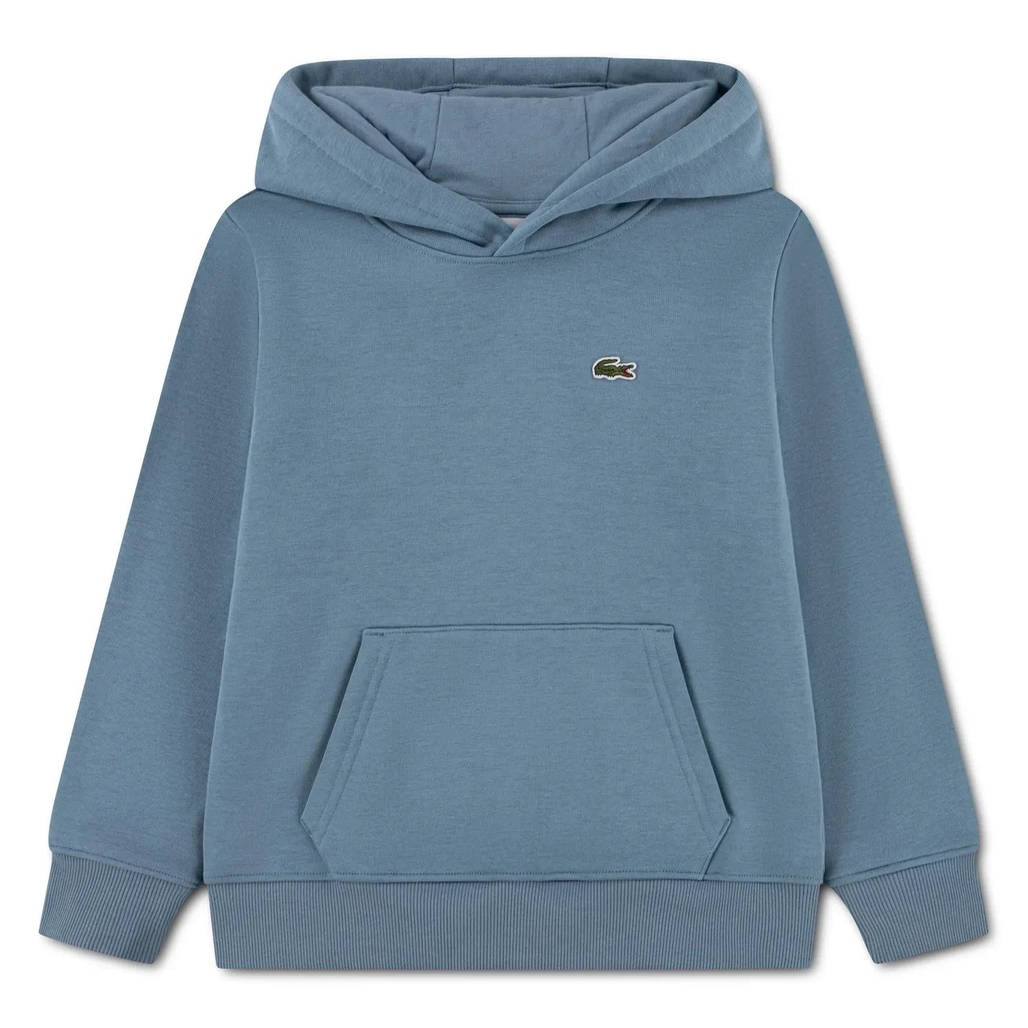 Lacoste - Logo Kapüşonlu Sweatshirt | Açık Mavi