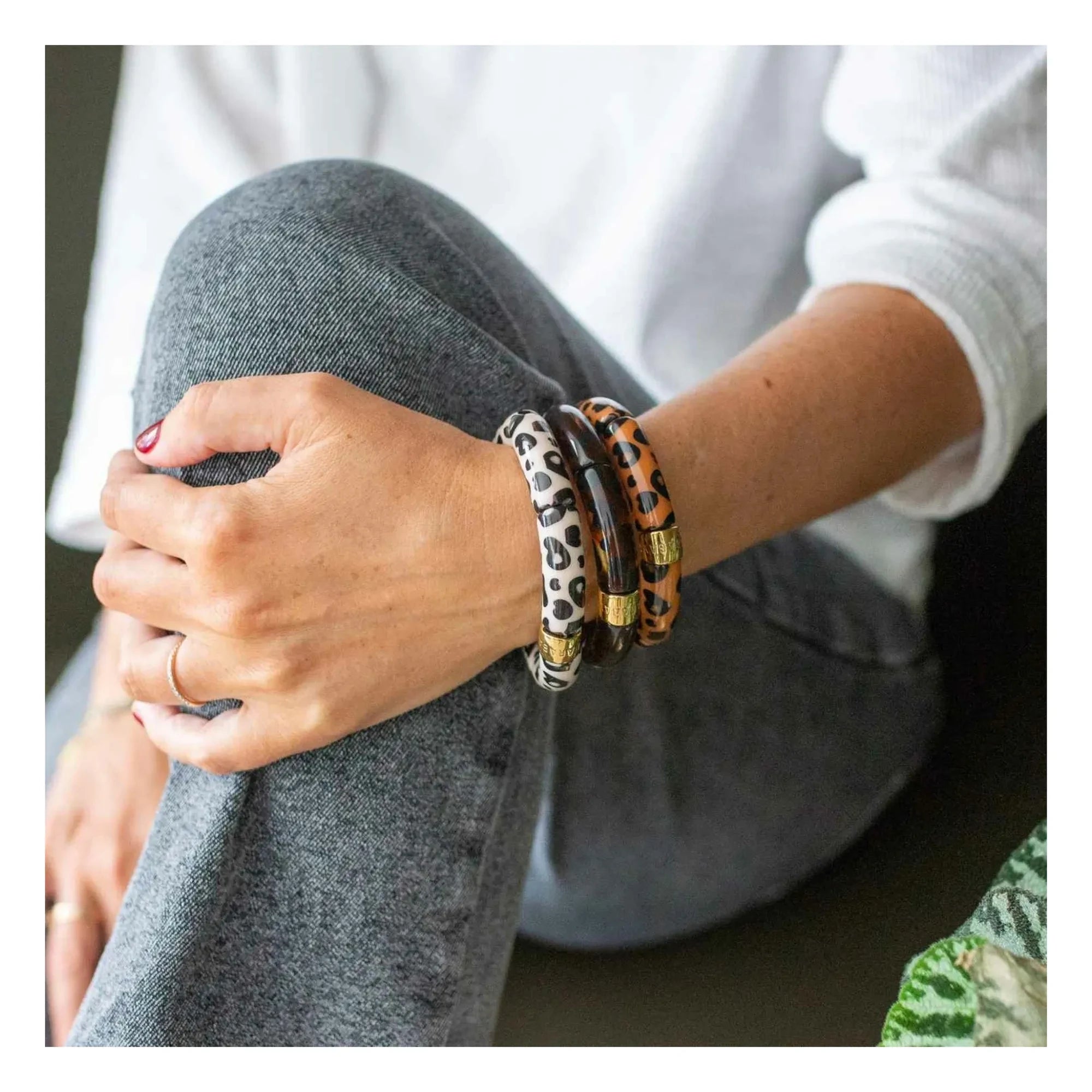 Parabaya - Pulsera Graou 3 | Marrón