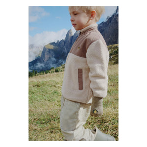 Konges Sløjd - Chaqueta Sherpa de Fibra Reciclada Flynn | Beige