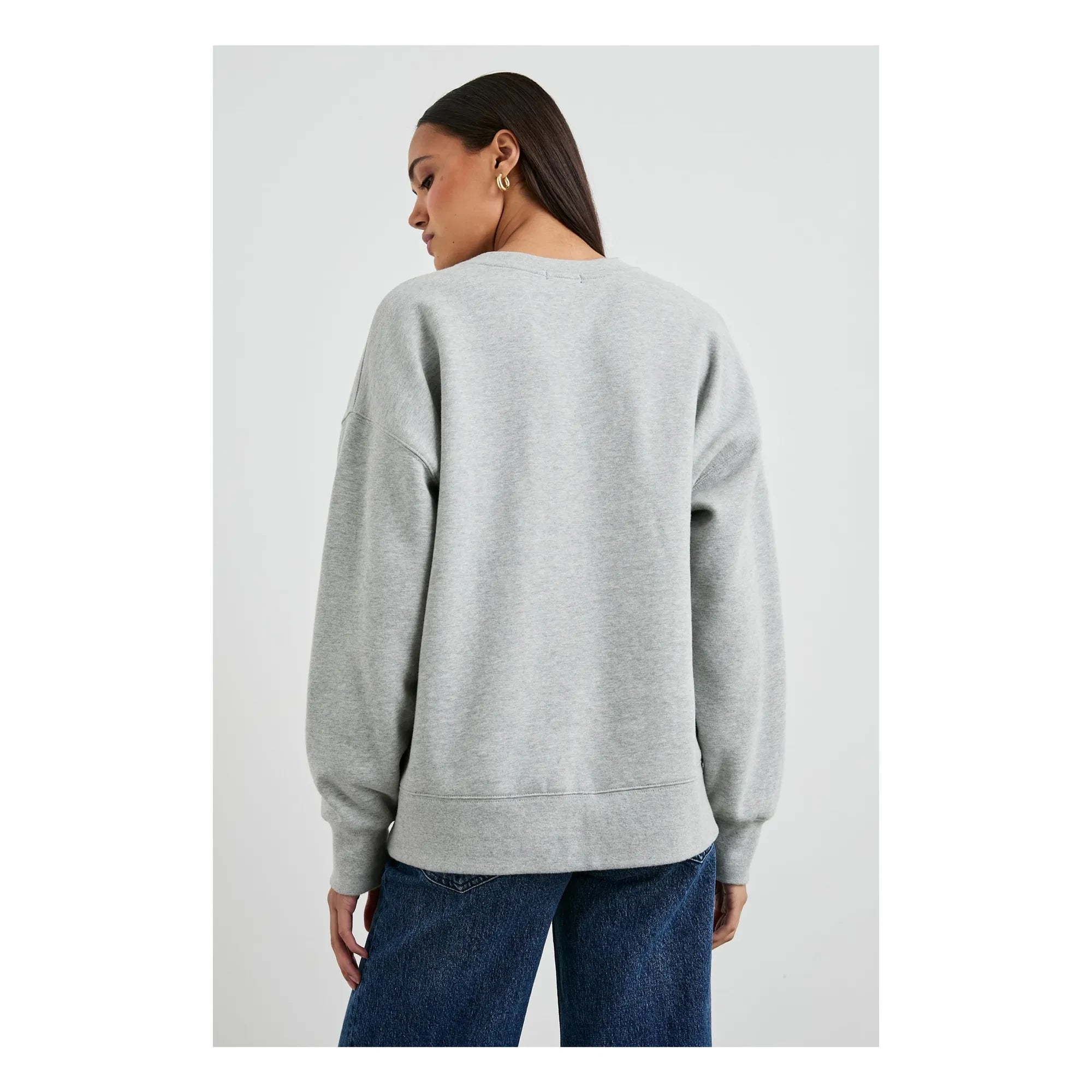 Rails - Sudadera The Varsity | Heather Gri