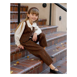Rylee + Cru - Pantalón Barrel Estampado de Leopardo | Marrón