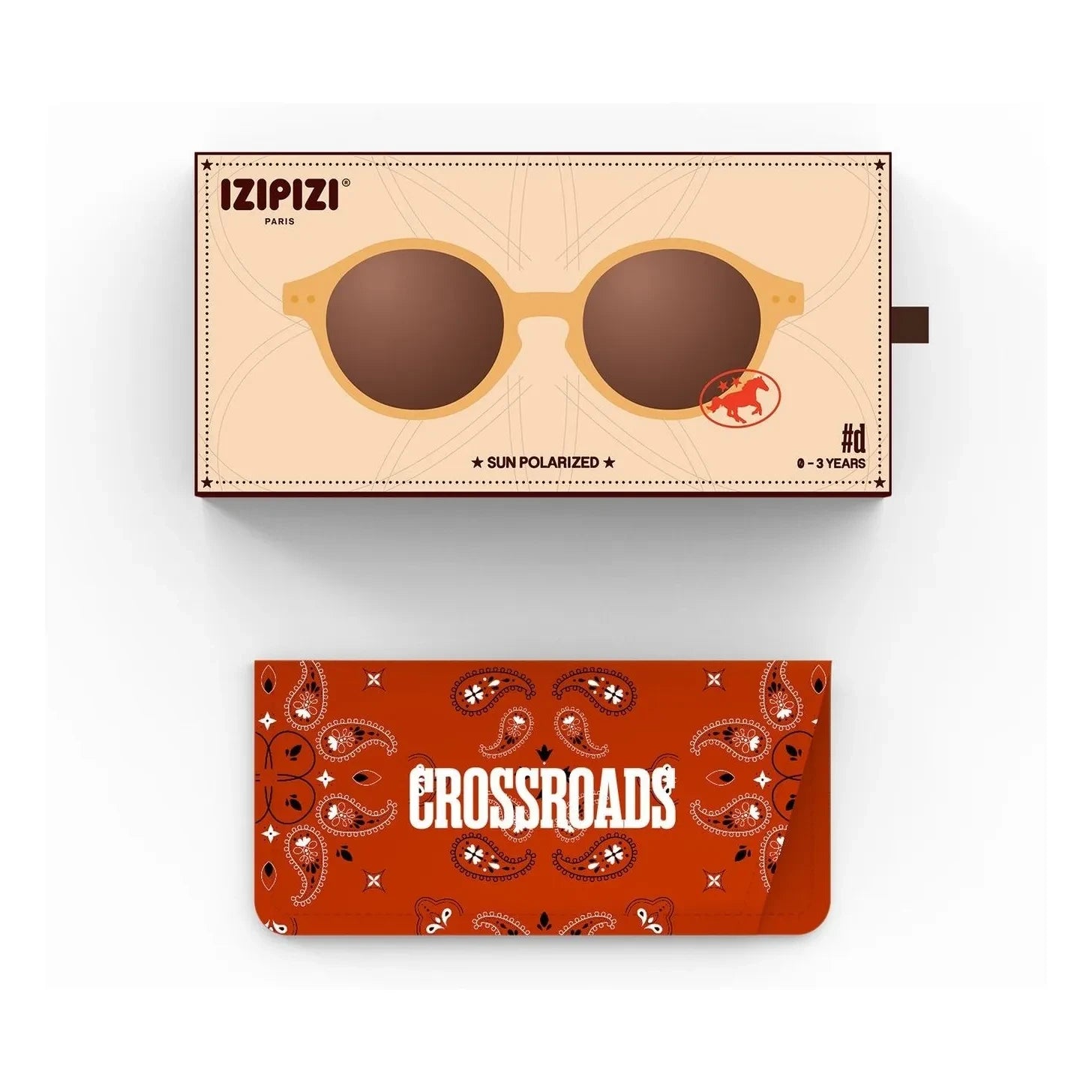 IZIPIZI - Gafas de sol #D Baby | Dorado