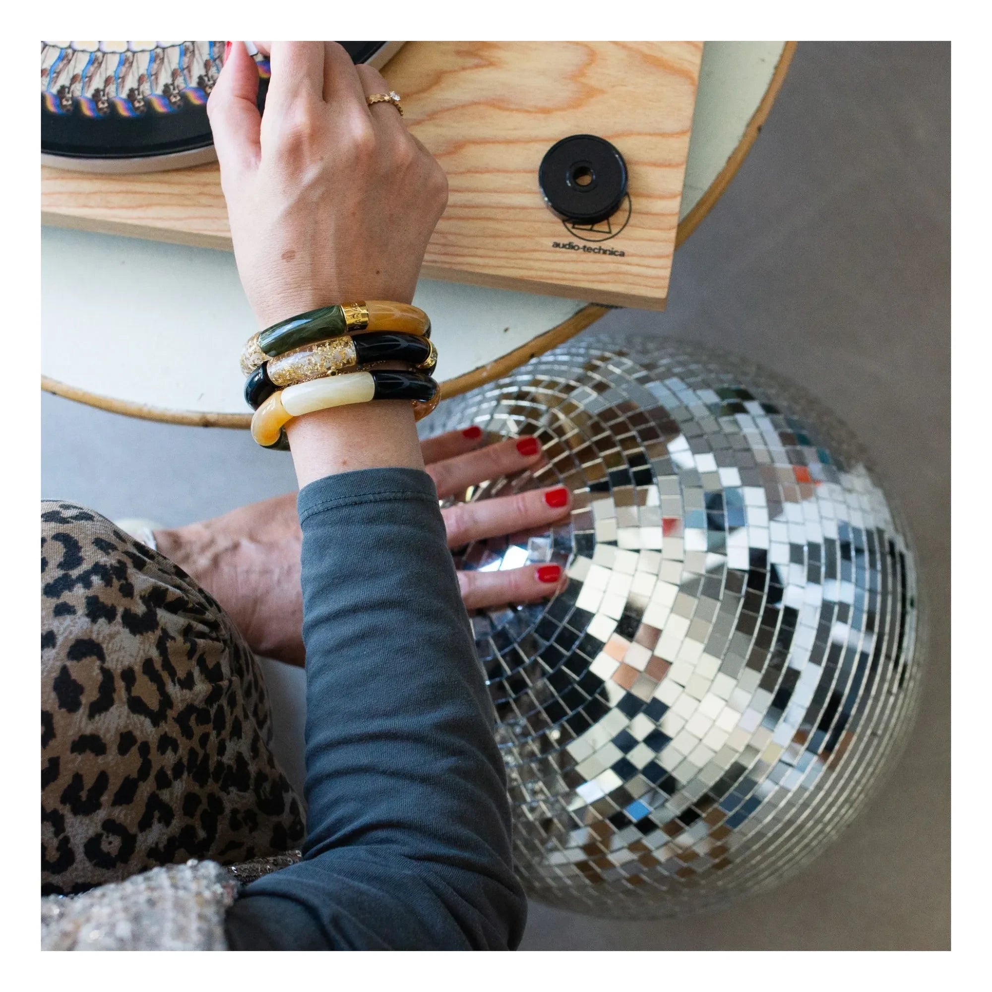 Parabaya - Pulseras Trio Black Night | Negro