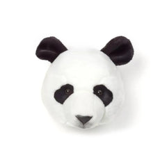 Wild & Soft - Perchero de pared cabeza de panda | Negro/Blanco