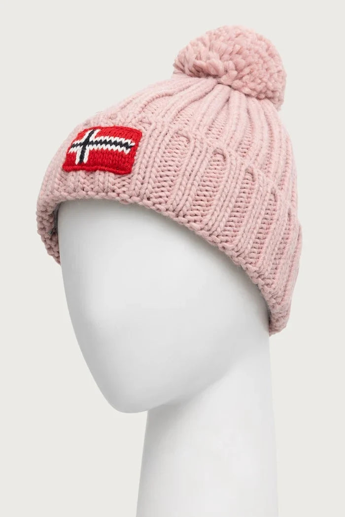 Gorro de lana con pompón para niños SEMIURY 6