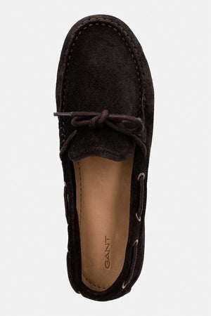 Mocasín de ante Seabaya de Gant