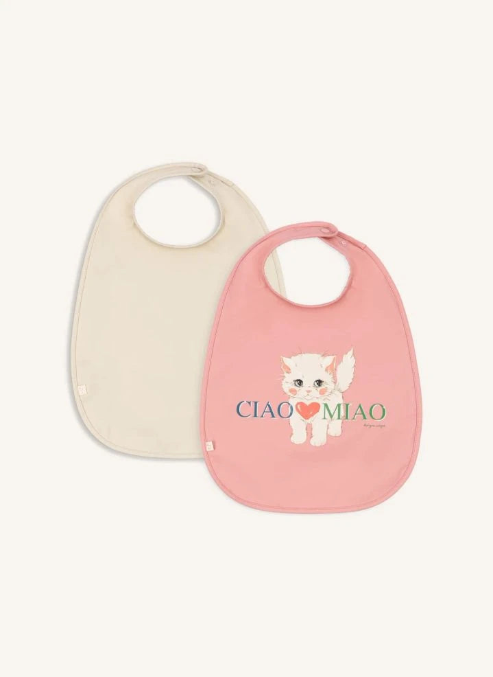 Konges Sløjd - Ciao Miao Mama Önlükleri - 2'li Set | Pembe