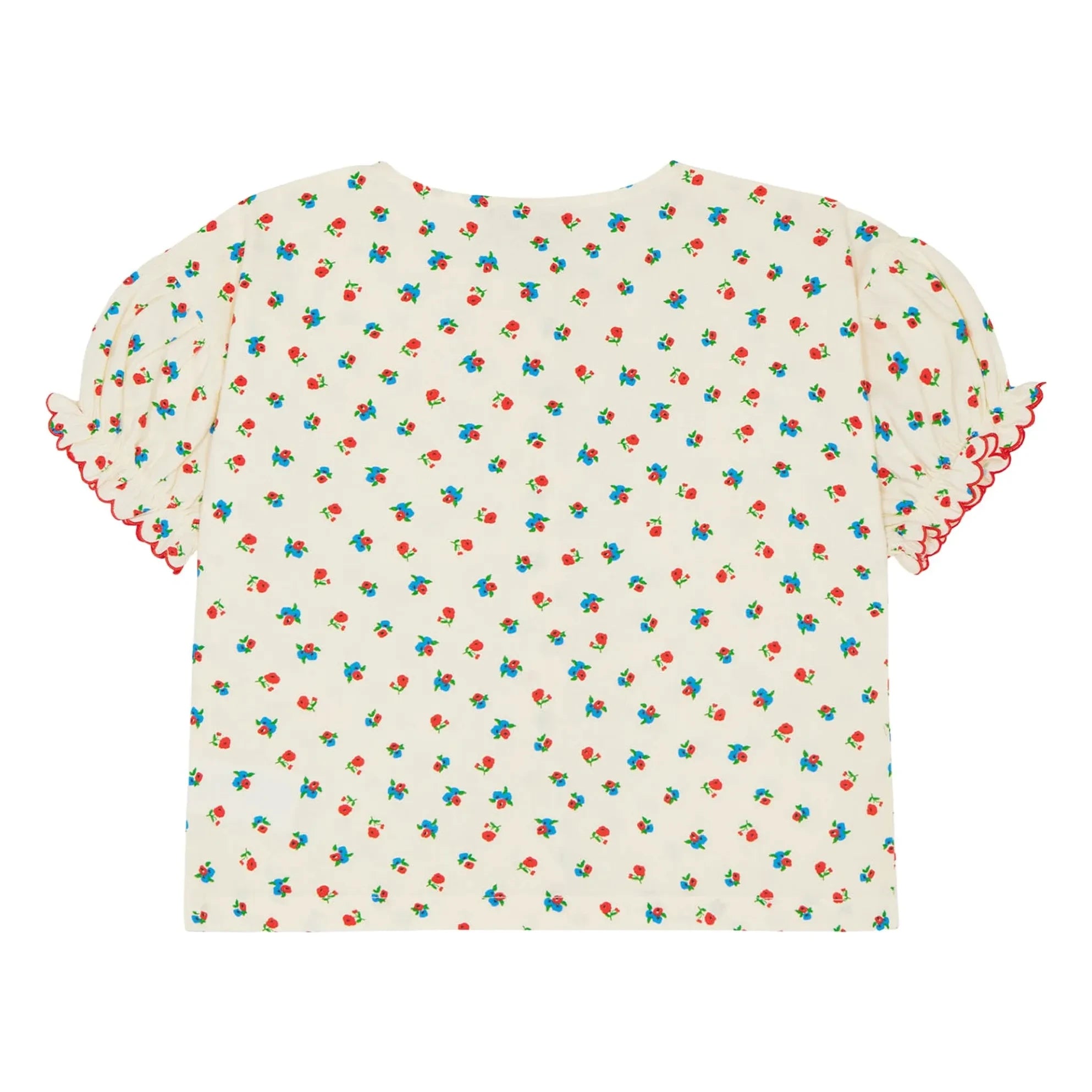 The Campamento - Blusa con Flores | Crudo