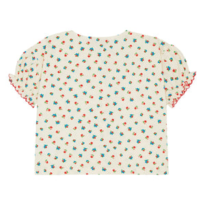 The Campamento - Blusa con Flores | Crudo