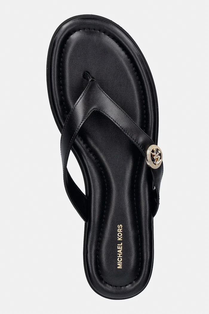 MICHAEL Michael Kors Sandalias de cuero Erin Thong para mujer