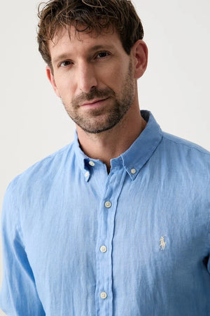 Camisa de lino de hombre Polo Ralph Lauren