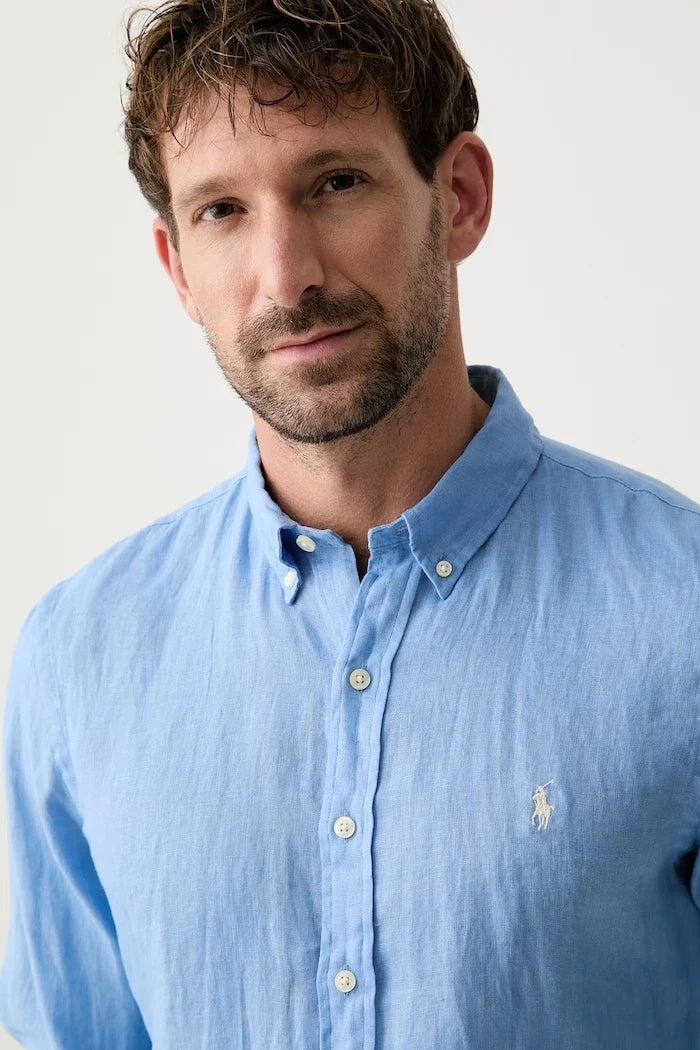 Camisa de lino de hombre Polo Ralph Lauren
