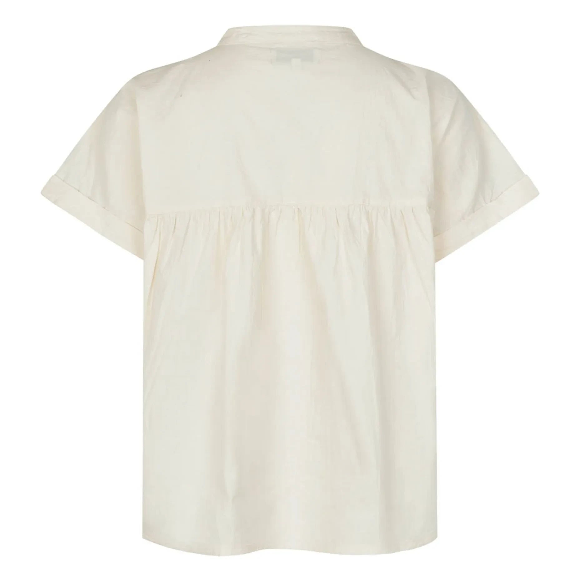 Lollys Laundry - Blusa de algodón Mya | Crema