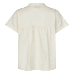 Lollys Laundry - Blusa de algodón Mya | Crema