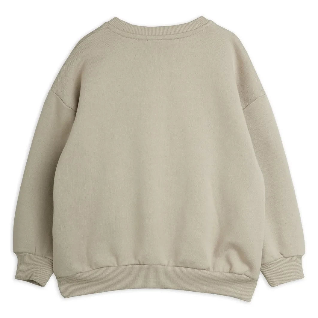 Mini Rodini - Mouffette Organik Pamuklu Sweatshirt | Gri