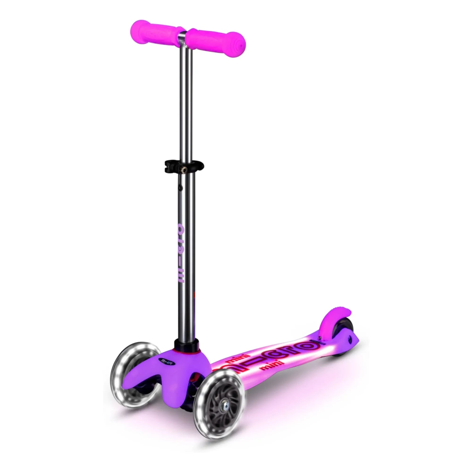 Patinete con micro - mini LED y fósforo | Rosa