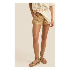Soleil Soleil - Mia Shorts de Algodón | Arena