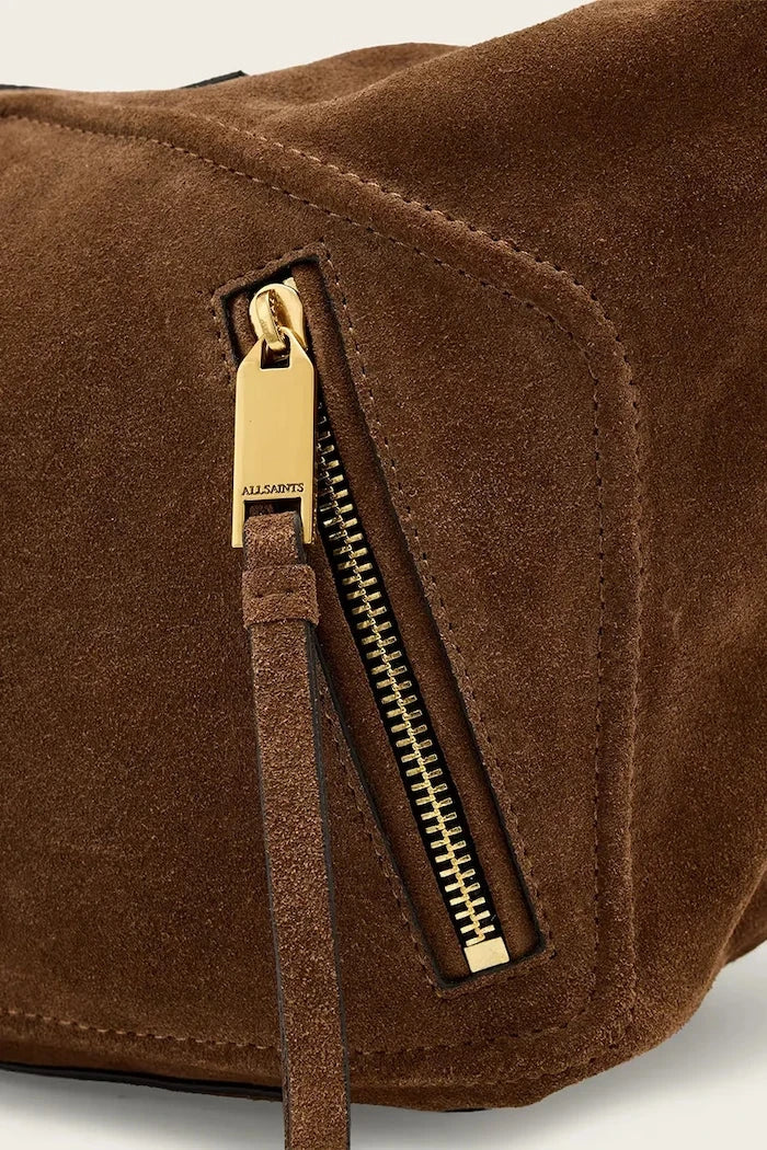 AllSaints bolso hobo de ante para mujer JEAN