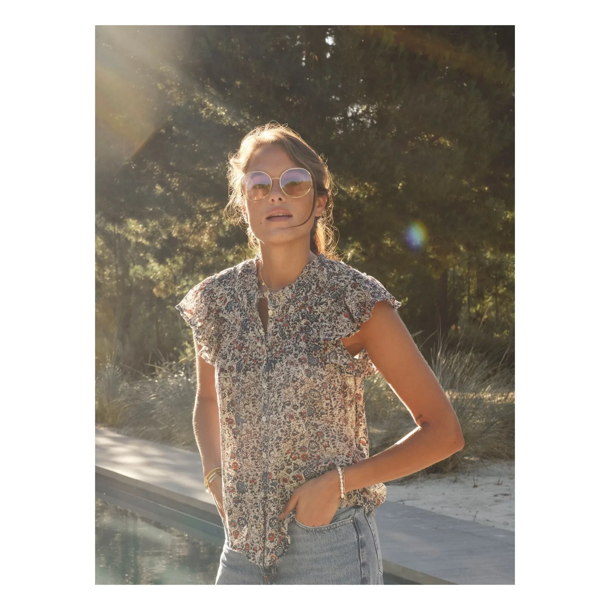 M.A.B.E. - Blusa Cass | Índigo