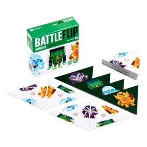 Laboludic - Juego de cartas Battle Flip Les Monstres