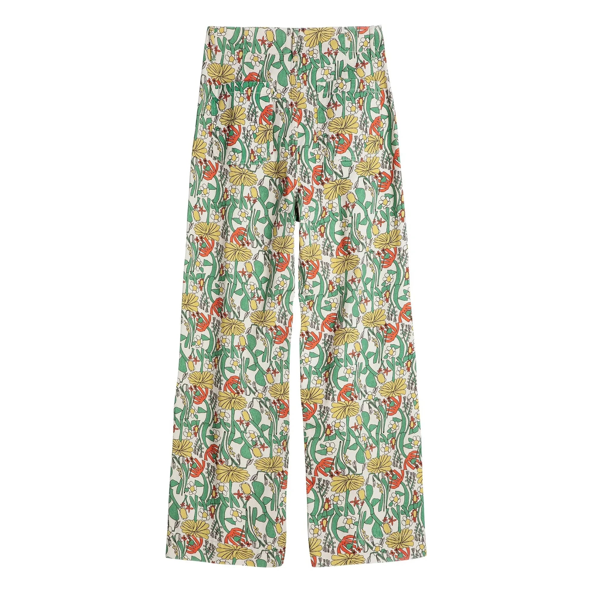 Bobo Choses - Pantalón de algodón orgánico Herbalists | Verde
