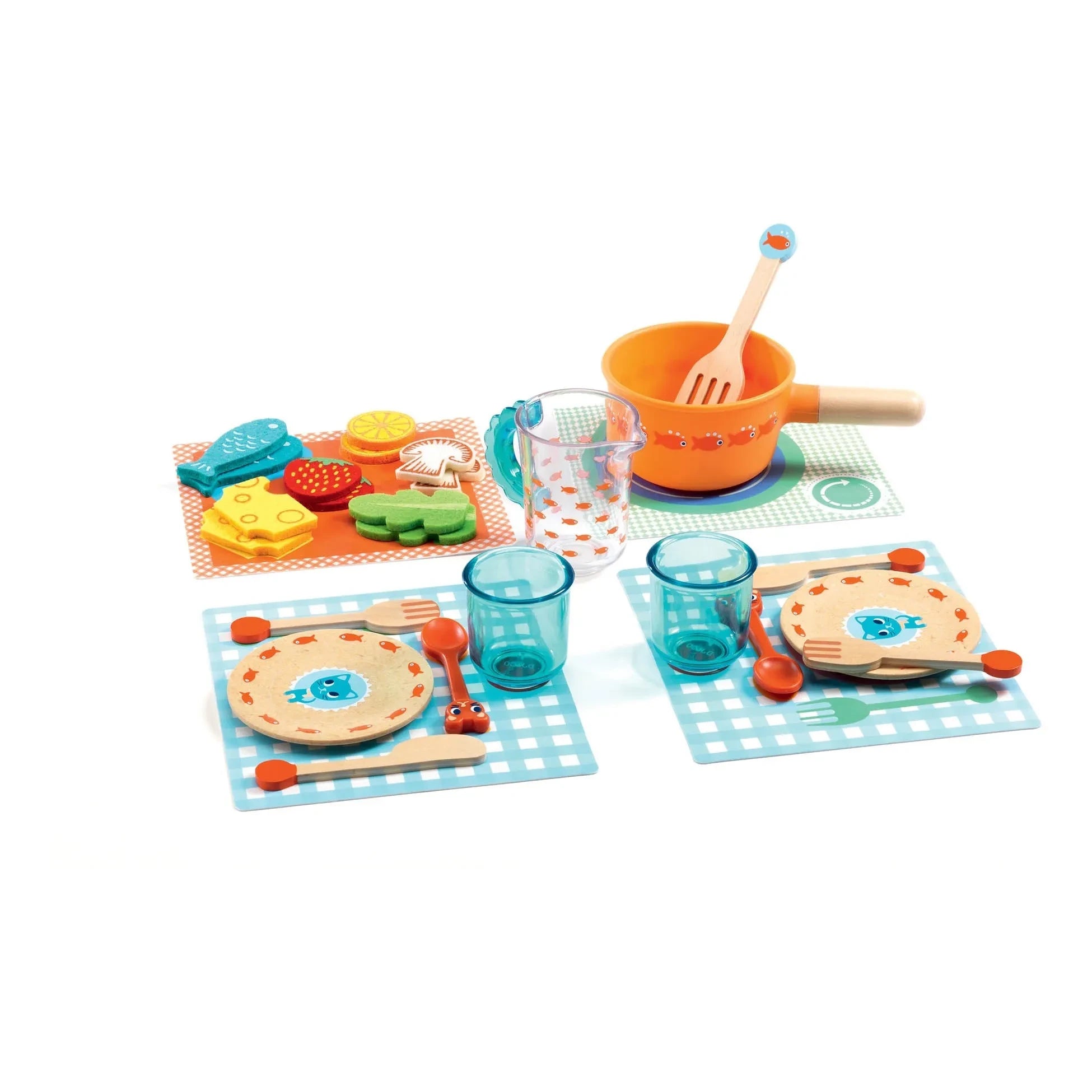 Djeco - Juego de té La gatita