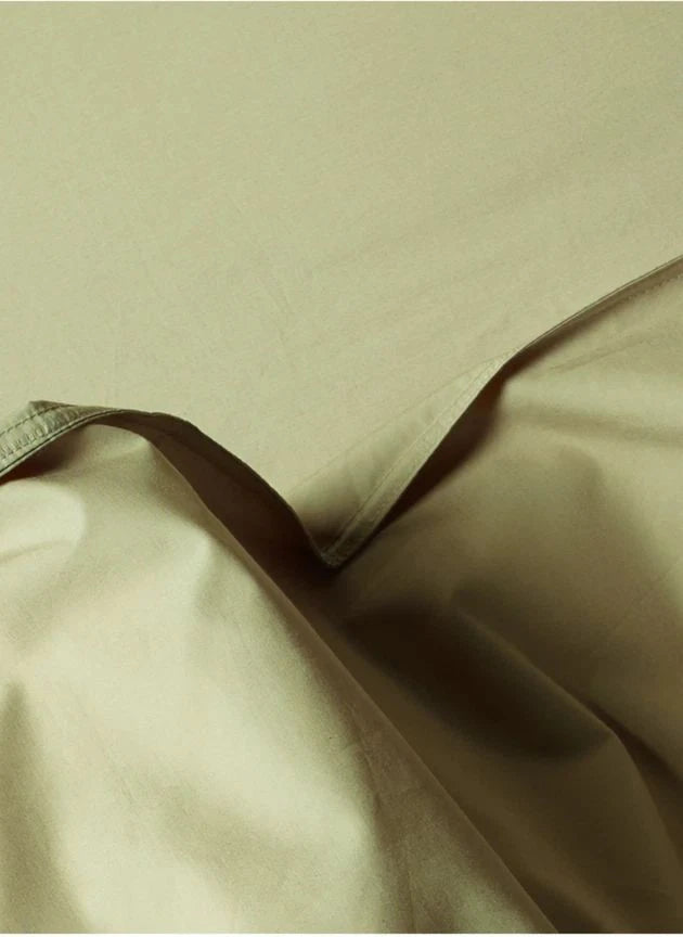 Suite 702 - Funda de Almohada de Percal Orgánico | Verde Pistacho