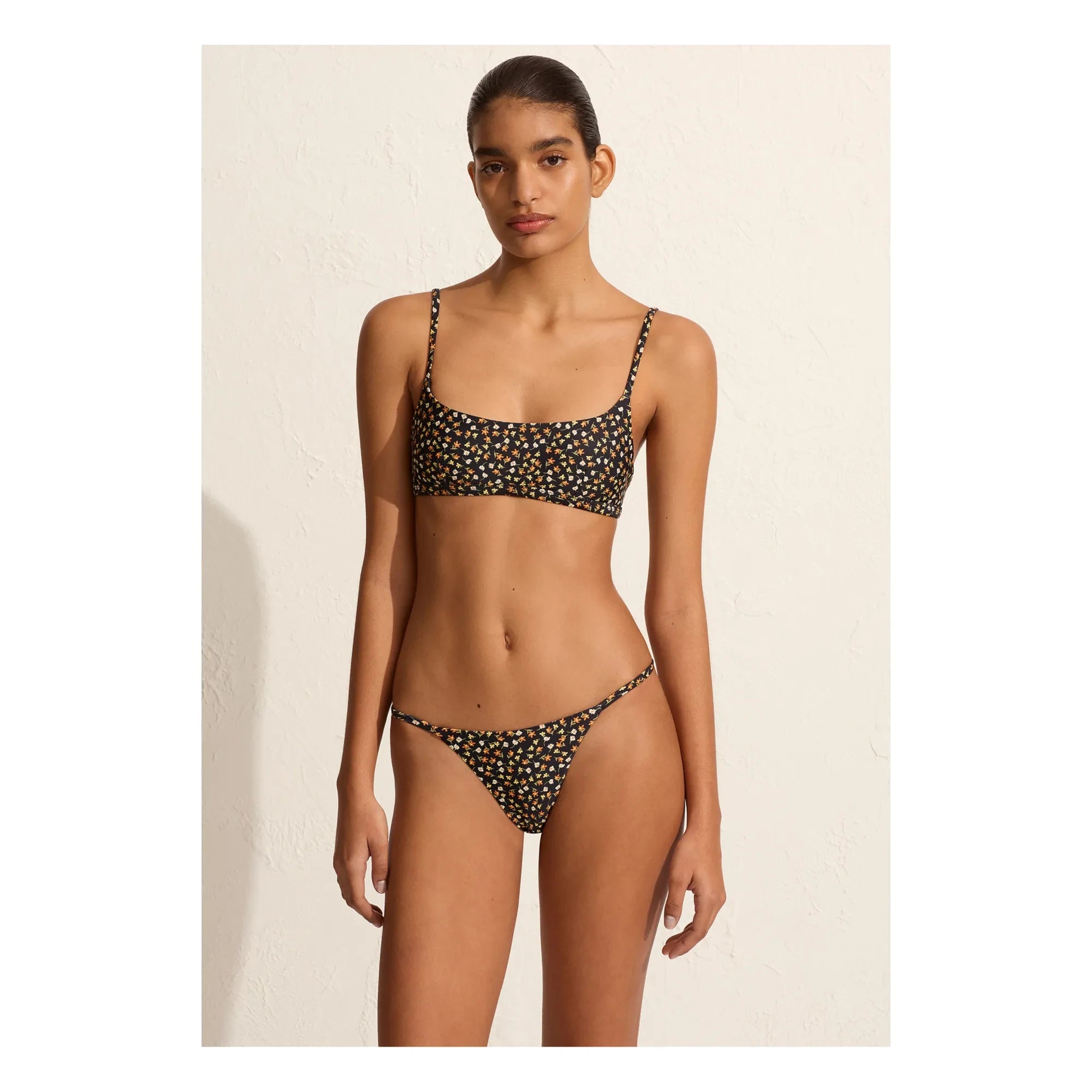 Matteau - Top de bikini corto | Naranja