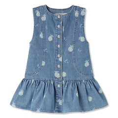 Fliink - Vestido vaquero Don | Azul