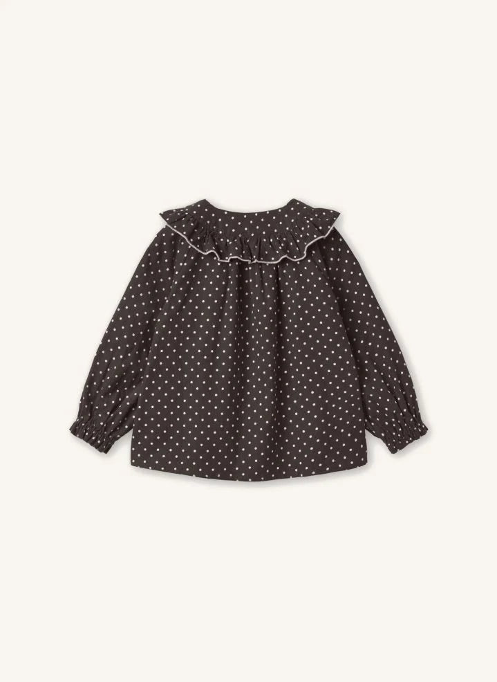 Fliink - Blusa de Lunares Dolly | Marrón