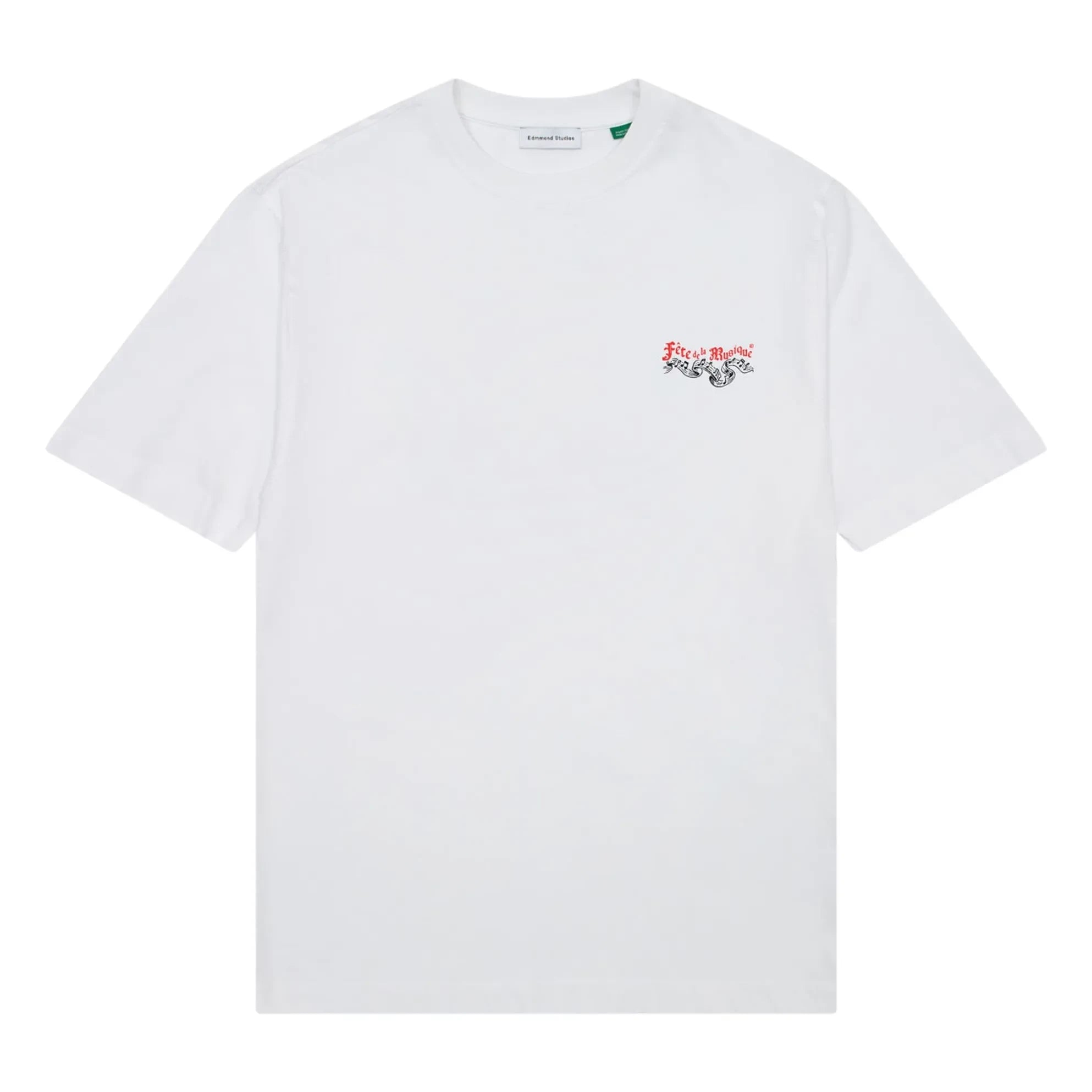 Edmmond Studios - Camiseta Fête De La Musique | Blanco