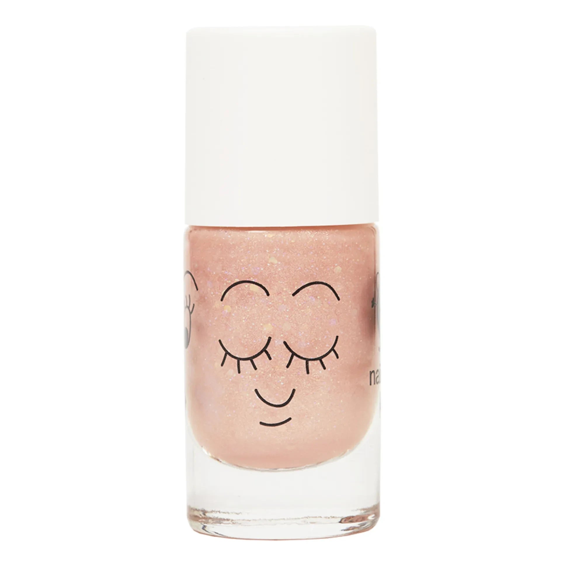 Nailmatic Kids - Esmalte de Uñas con Brillantina Melocotón - 8 ml | Melocotón