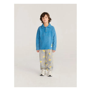Bobo Choses - Organik Pamuklu Sweat Polo | Mavi