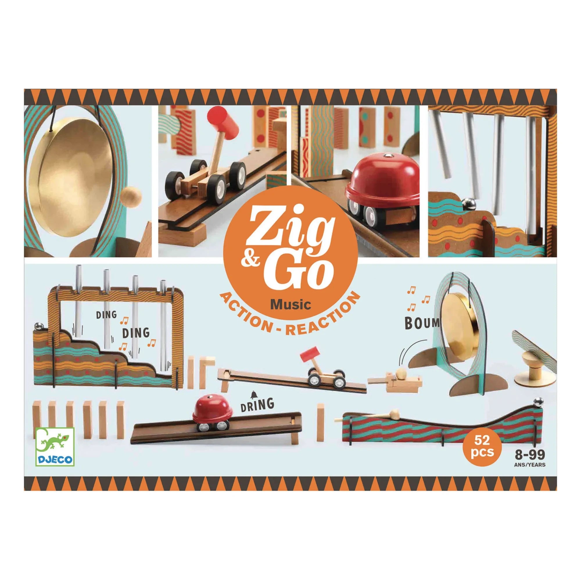 Djeco - Zig & Go Música - 52 Piezas