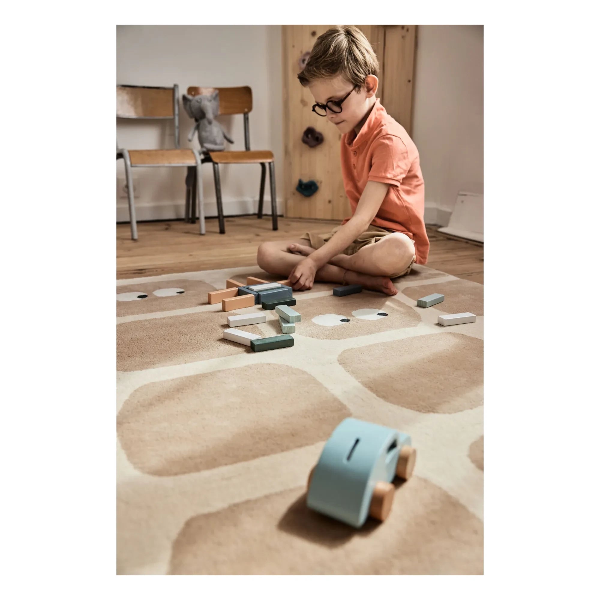 Bleuu-studio - Alfombra Bidules | Beige
